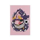 Quadro Decorativo Canvas Madimbu Rosa DBZ Anime Roxo