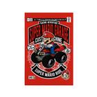 Quadro Decorativo Canvas Mario Garagem Vermelho Jogo