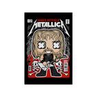 Quadro Decorativo Canvas Metallica James Vocalista Rock