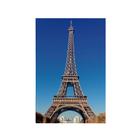 Quadro Decorativo Canvas Paris França Céu Azul Torre Eiffel