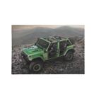 Quadro Decorativo Canvas Rali Verde Off Road Sala 75 x 50cm