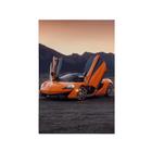 Quadro Decorativo Canvas Super Carro Laranja Esportivo Sala