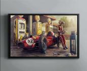 Quadro Decorativo Carro Corrida Super Máquinas Salas Quartos Tela Canvas Premium