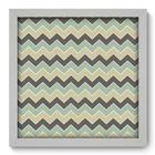 Quadro Decorativo - Chevron - 33cm x 33cm - 070qdib