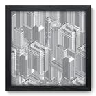 Quadro Decorativo - Cidade - 33cm x 33cm - 102qndbp