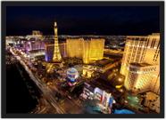 Quadro Decorativo Cidade Las Vegas Decoração De Salas Com Moldura