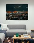 Quadro Decorativo Cidade Noturna Canvas 60x90 - Foto Paulista