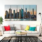 Quadro Decorativo Cidades Predios Modernos 140x65