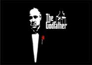 Quadro Decorativo Cinema O Poderoso Chefão The Godfather Filmes Quartos Salas Com Moldura RC002