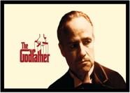 Quadro Decorativo Cinema O Poderoso Chefão The Godfather Filmes Quartos Salas Com Moldura RC027