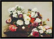 Quadro Decorativo Clássicos Natureza Flores Quartos Salas Com Moldura RC000