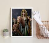 Quadro Decorativo Cleopatra - Arquétipo 33X24Cm - Com Vidro