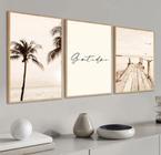 Quadro Decorativo Composição Trio gratidão"