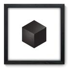 Quadro Decorativo - Cubo - 33cm x 33cm - 083qdap