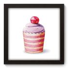 Quadro Decorativo - Cupcake - 22cm x 22cm - 295qdcp