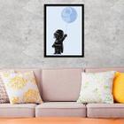 Quadro Decorativo Darth Vader Baby 45x34cm