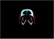 Quadro Decorativo Darth Vader Cinema Nerd Geek Filmes Quartos Salas Lojas Com Moldura RC023