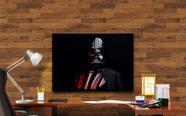 Quadro Decorativo Darth Vader Cinema Nerd Geek Filmes Quartos Salas Lojas Com Moldura RC029