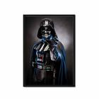 Quadro Decorativo Darth Vader Star Wars Cinema Geek Sala Escritório Quarto 43x63