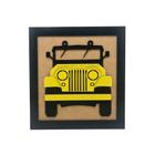 Quadro decorativo de parede Jeep em MDF Sthoudt