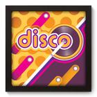 Quadro Decorativo - Disco - 22cm x 22cm - 019qdgp