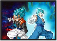 Quadro Decorativo Dragon Ball Vegeta Desenho Anime Salas Quartos Decorações  Com Moldura G01