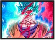Quadro Decorativo Dragon Ball Goku Genki Dama Desenho Anime Com