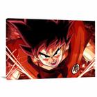 Quadro decorativo Dragon Ball Goku com Tela em Tecido