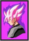 Quadro Decorativo Dragon Ball Goku Desenho Anime Com Moldura G06