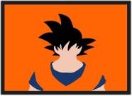 Quadro Decorativo Dragon Ball Goku Desenho Anime Com Moldura G01