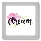 Quadro Decorativo - Dream - 22cm x 22cm - 003qnrab