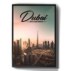 Quadro Decorativo Dubai Cidade Paisagem Mundo Arte