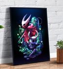 Quadro Decorativo Emoldurado Hollow Knight Jogo Arte Desenho