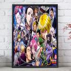 Quadro decorativo Personagens Hunter X Hunter Otaku para sala