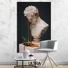 Quadro Decorativo Estátua Grega Aesthetic 60x90cm Grande