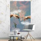 Quadro Decorativo Estátua Grega Aesthetic 90x60cm - Alvorada e Renovação para Quartos de Despertar