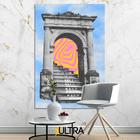 Quadro Decorativo Estátua Grega Aesthetic 90x60cm - Beleza e Amor para Quartos de Casais