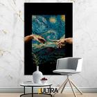 Quadro Decorativo Estátua Grega Aesthetic 90x60cm - Beleza e Proteção para Quartos de Bebê