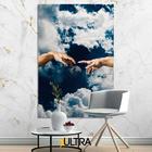 Quadro Decorativo Estátua Grega Aesthetic 90x60cm - Força e Liberdade para Quartos de Aventureiros