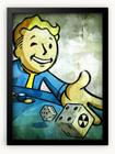 Quadro Decorativo Fallout New Vegas A3 30x42cm