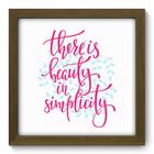 Quadro Decorativo - Frase - 22cm x 22cm - 239qdrm