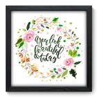 Quadro Decorativo - Frase - 33cm x 33cm - 135qdrp