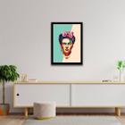 Quadro Decorativo Frida Geométrico 45x34cm