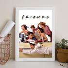 Quadro Decorativo Friends - Carro 24X18Cm