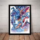 Quadro Decorativo Game Arte Street Fighter Anime