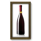 Quadro Decorativo - Garrafa de Vinho - 19cm x 34cm - 070qdcm