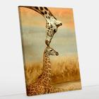 Quadro Decorativo Girafa - Canvas - Foto Paulista