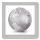 Quadro Decorativo - Globo - 22cm x 22cm - 066qndab