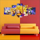 Quadro Decorativo Dragon Ball Z Goku Super Sayajin 5 peça m19 em Promoção  na Americanas