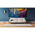 Quadro Decorativo Grande Abstrato Finding - 120x60cm